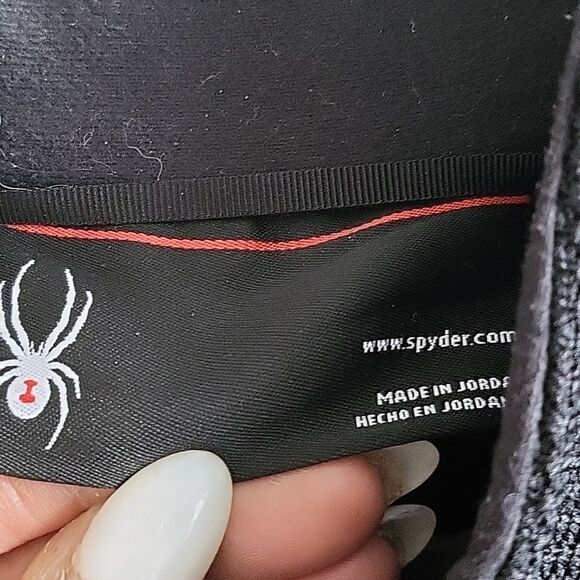 Spyder Men’s Outbound Half Zip Pullover Sweater Red and Black Size L - Picture 9 of 10